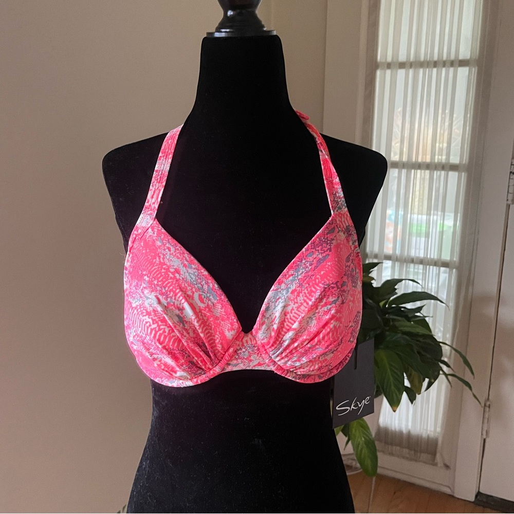 Skye Swimwear Underwire Bikini Top - Size Large